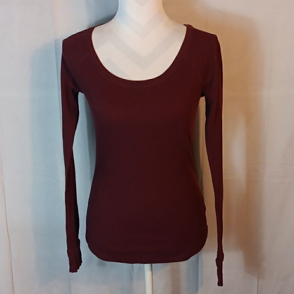 Pink Victoria's Secret Thermal Sleepwear Top